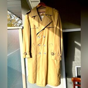 Vintage Sears Raintamer Canvas Trench Coat